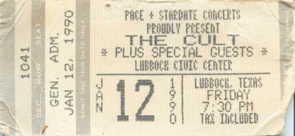 Concert Ticket