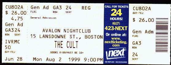 Concert Ticket