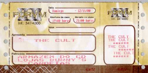 Concert Ticket