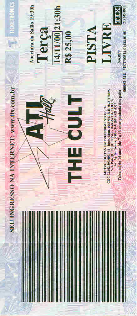 Concert Ticket
