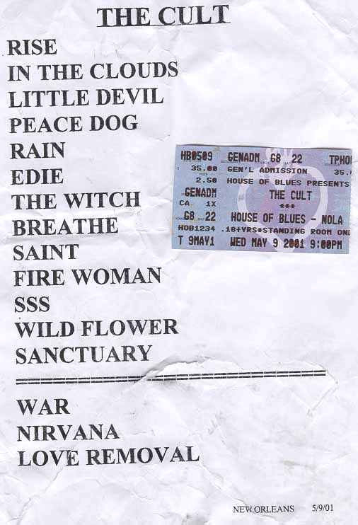 Setlist